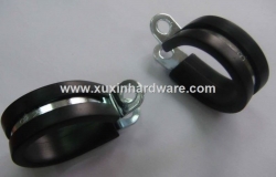cushioned hose clamp pipe clamps , tube fixng clip
