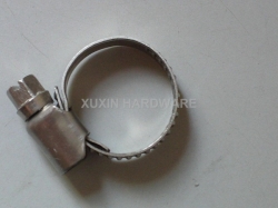 None perforate hose clamp