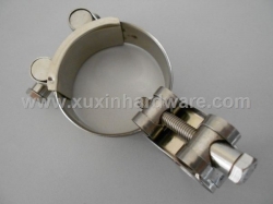 High torque hose clamp