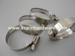 12.7mm bandwidth American type hose clamp for gas hoses