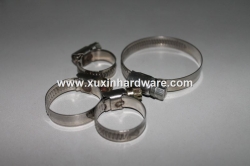 W4/W5 Stainless steel 12mm band width German Middle type norma gas hose clamps