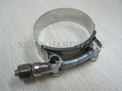 heavy duty T-bolt hose clamp