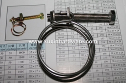 double wire hose clamp