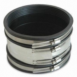 Heavy duty flexible coupling corrosion resistant