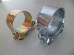 high quality hose clamp pipe clips (galvernized iron )