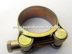 unitary bolt heavy duty hose clamp