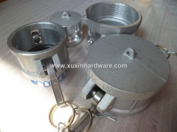 Metal pipe adator camlock coupling