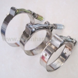 TURBO SILICON HOSE T-BOLT CLAMP