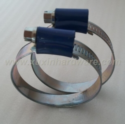 WORM GEAR HOSE PIPE CLAMPS WITH COLOR HEAD
