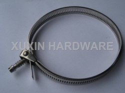 adjustable quick install hose clamp