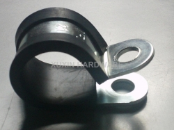 rubber cushioned tube clips hose clamps