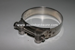 stainless steel unitary solid hose clamp