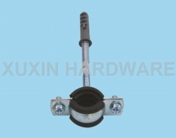 set pipe clip (hanger bolt and combi  nut & plastic plug)